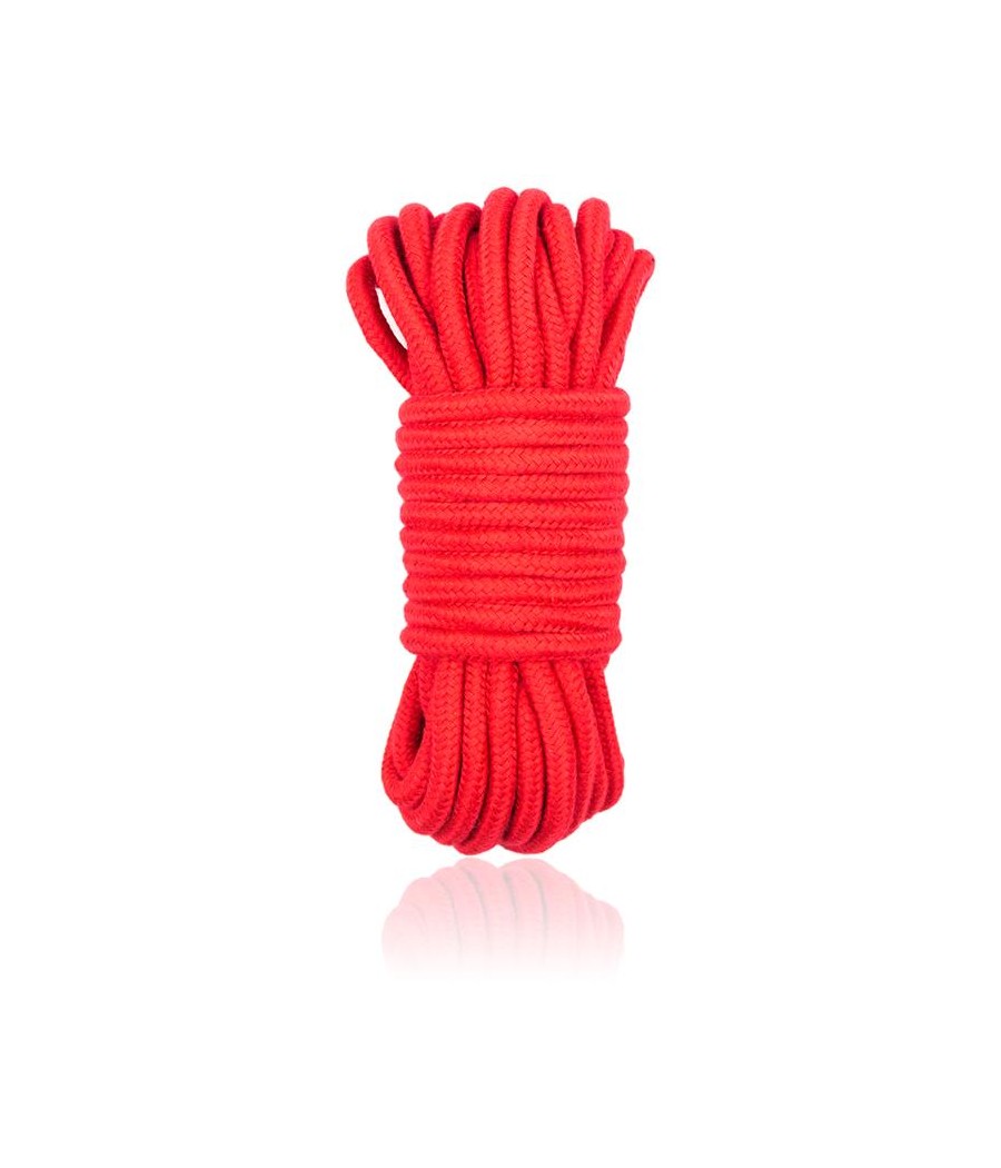 Cuerda de Bondage de Algodon 10 Metros Rojo