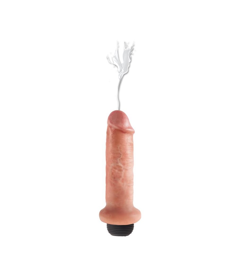 King Cock Dildo Eyaculador 6 Color Natural