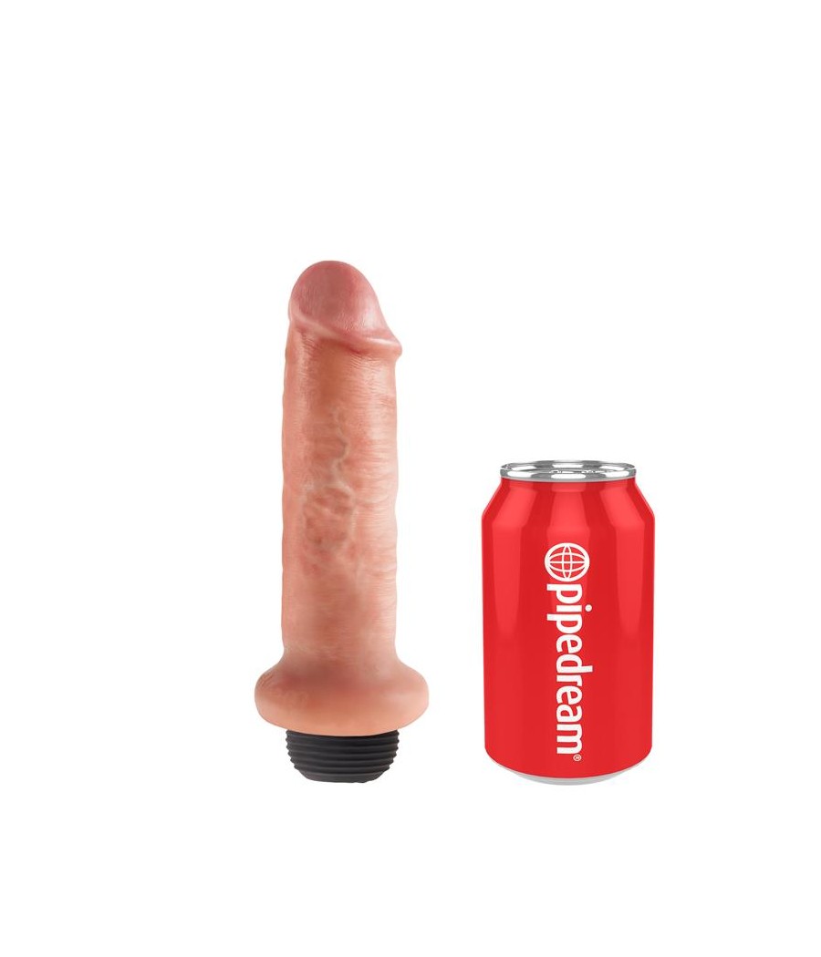 King Cock Dildo Eyaculador 6 Color Natural