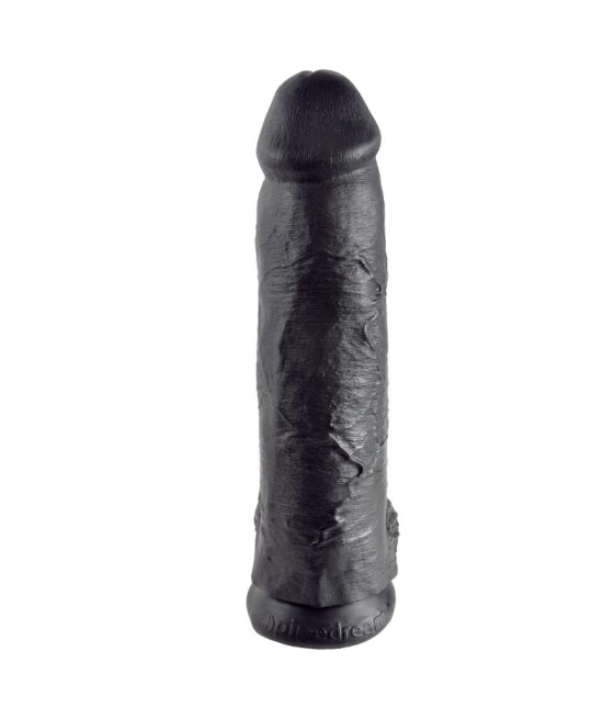 Pene con Testiculos de 12 Color Negro