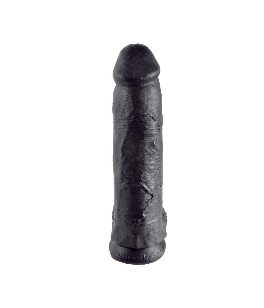 Pene con Testiculos de 12 Color Negro