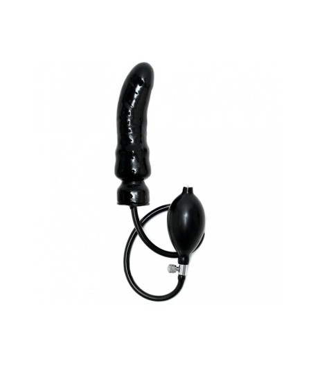 Dildo Inflable Látex Negro