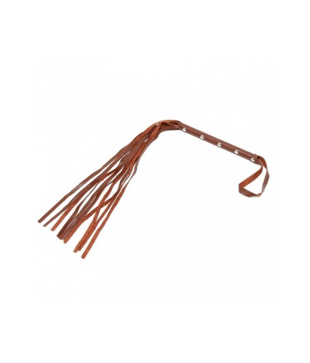 Flogger Cuero Marrón 62cm