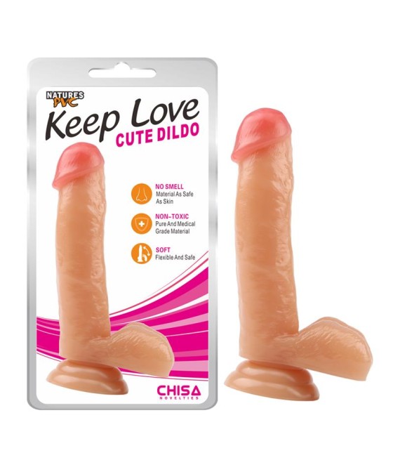 Dildo Cute 178 x 4 cm Natural