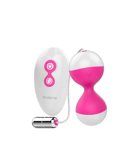 Huevo Vibrador y Bolas Kegel Miu Miu Fuchsia