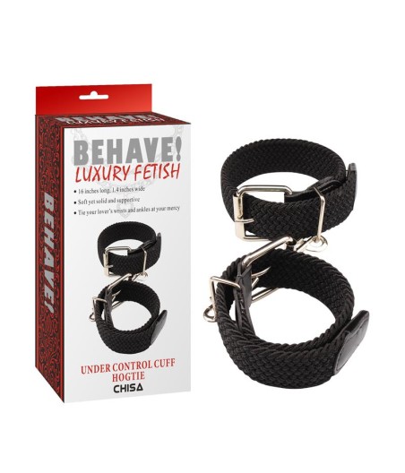 Atadura para Tobillo y Muñecas Under Control Cuff Hogtie