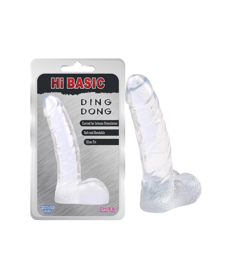 Dildo Ding Dong Transparente