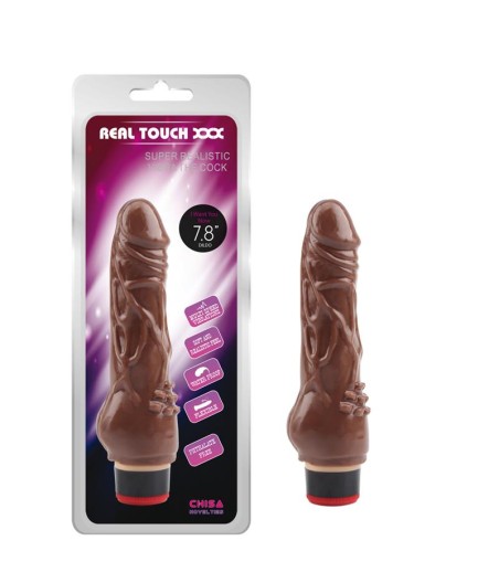 Vibrador T-Skin 7.8? Marron