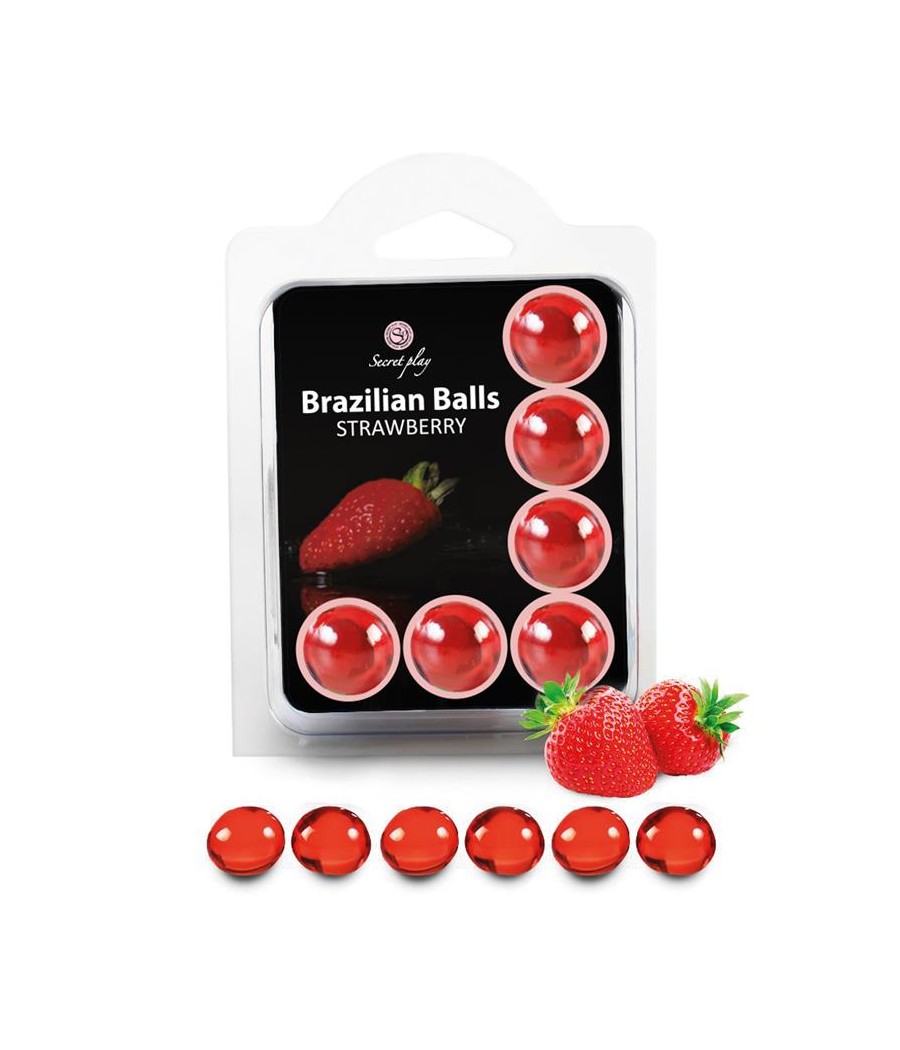 Brazilian Balls Set 6 Fresa