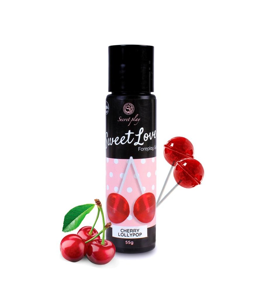 Sweet Love Lubricante Cereza Lollipop 60 ml