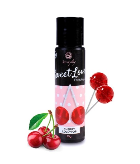 Sweet Love Lubricante Cereza Lollipop 60 ml