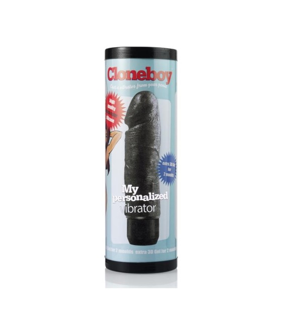 Clonador Dildo con Vibrador Negro