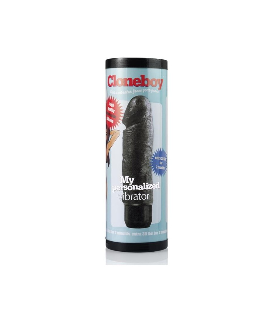 Clonador Dildo con Vibrador Negro