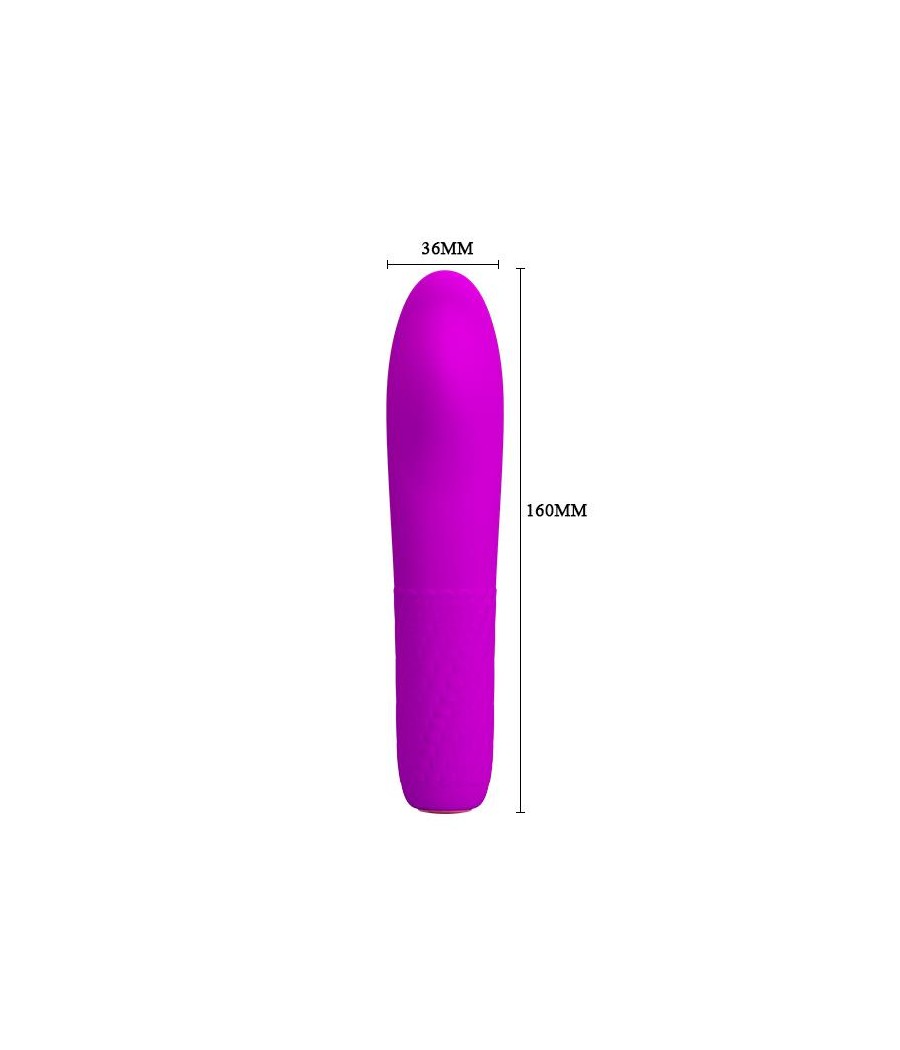 Vibrador Rotador Burke Silicona 106 x 36 cm