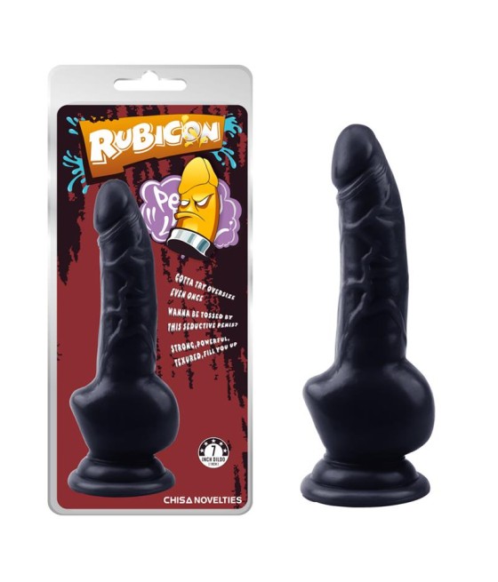 Dildo Obsidian Intruder 18 x 32 cm Negro