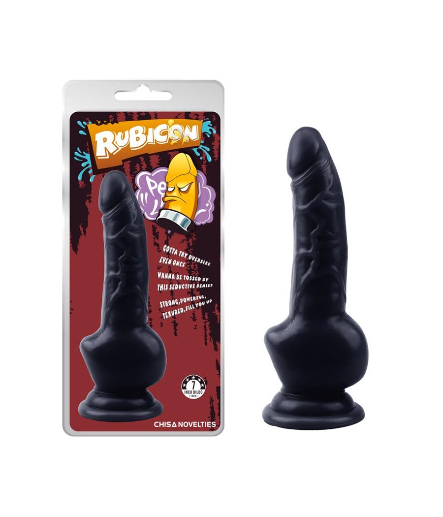 Dildo Obsidian Intruder 18 x 32 cm Negro