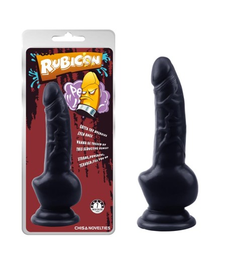 Dildo Obsidian Intruder 18 x 3.2 cm Negro