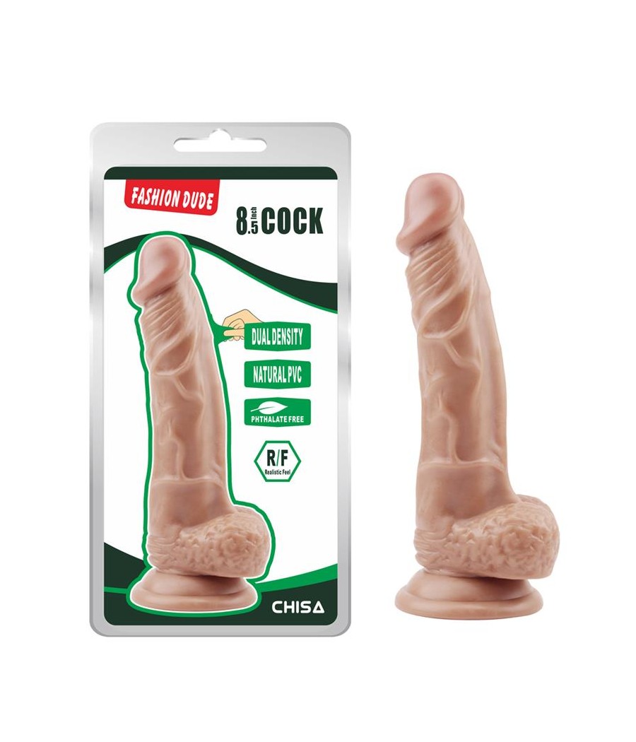 Dildo Dual Density Fashion Dude 85 Natural