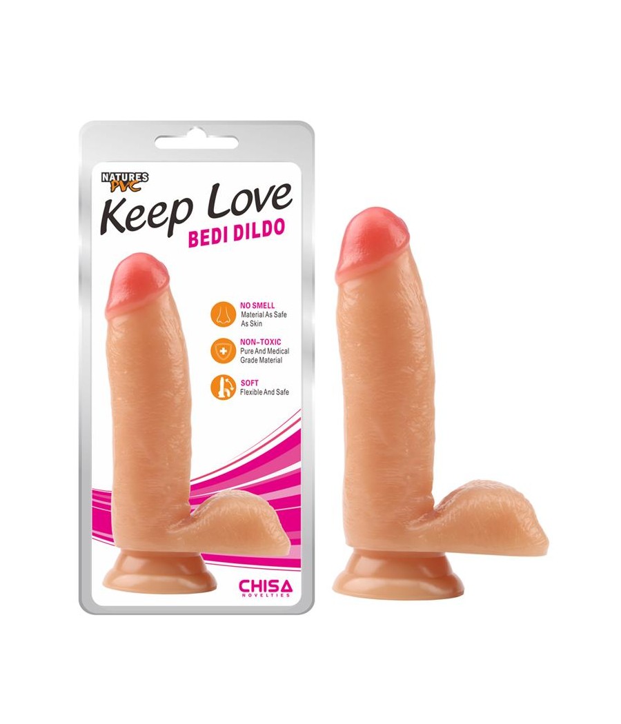 Dildo Bedi 17 x 36 cm Natural