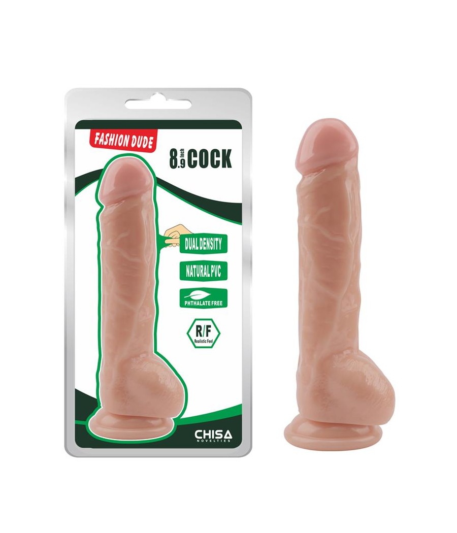 Dildo Dual density Fashion Dude 89 Natural