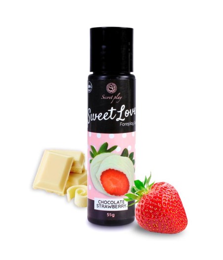 Sweet Love Lubricante Fresa & Chocolate Blanco 60 ml