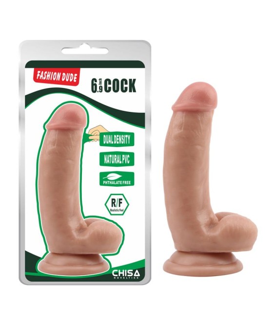 Dildo Dual Density Dude 69 Natural