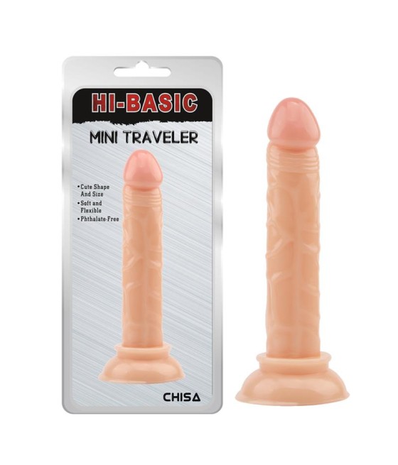 Dildo Mini Traveler 14 x 25 cm Natural