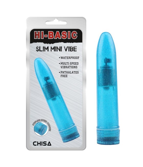 Vibrador Slim Mini Azul