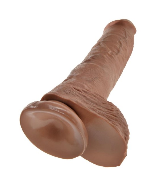 King Cock Pene con Testiculos de 10 Bronceado