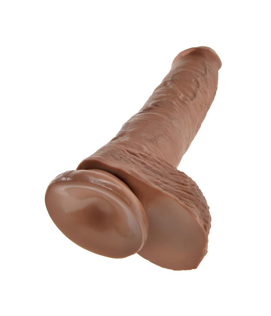 King Cock Pene con Testiculos de 10 Bronceado