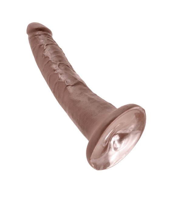 King Cock Pene de 1778 cm Color Marron