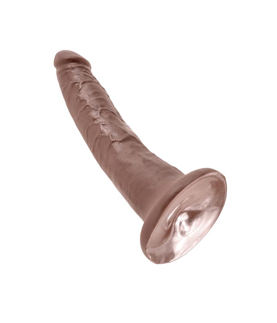 King Cock Pene de 1778 cm Color Marron