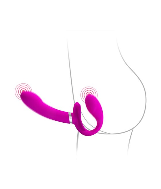 Valerie Vibrador para Parejas sin Arnes USB