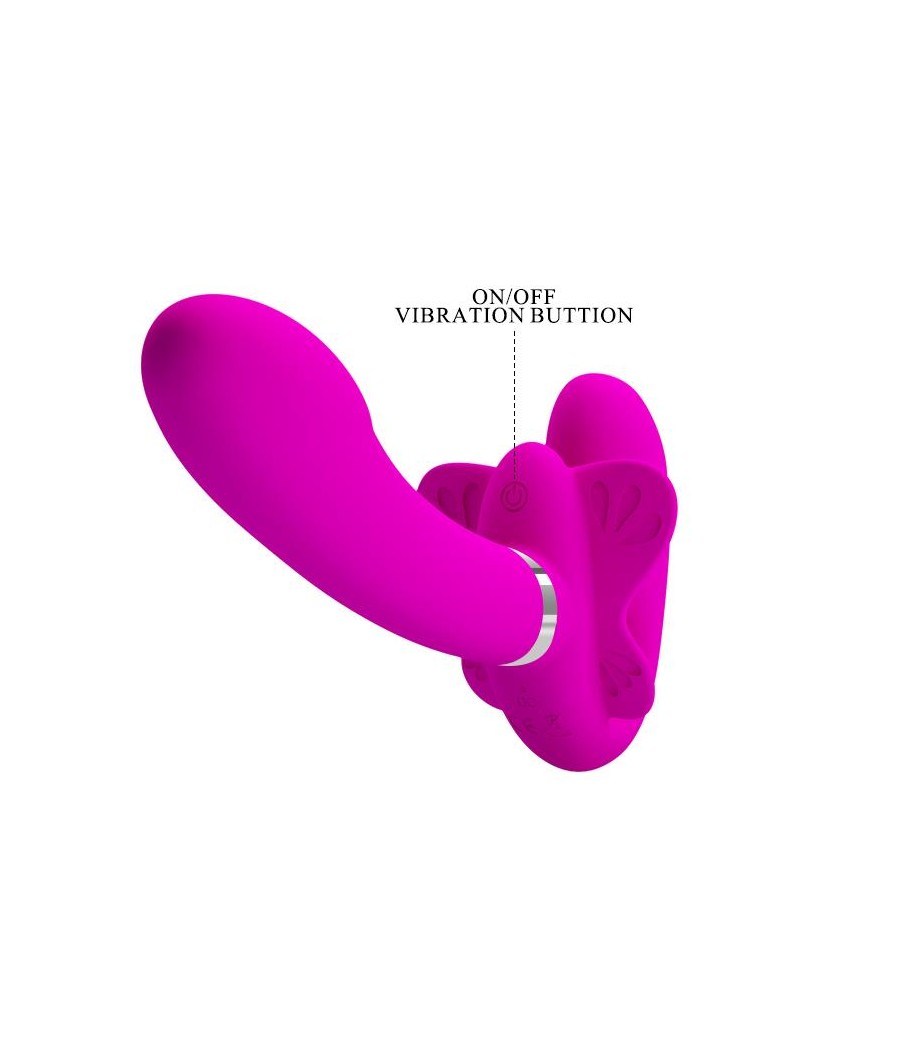 Valerie Vibrador para Parejas sin Arnes USB