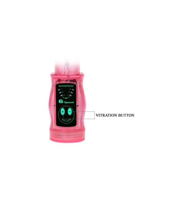 Vibrador Distortion Rosa