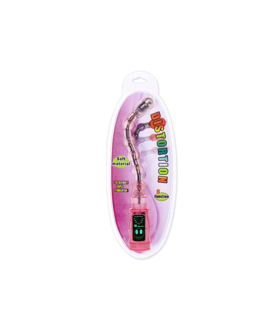 Vibrador Distortion Rosa