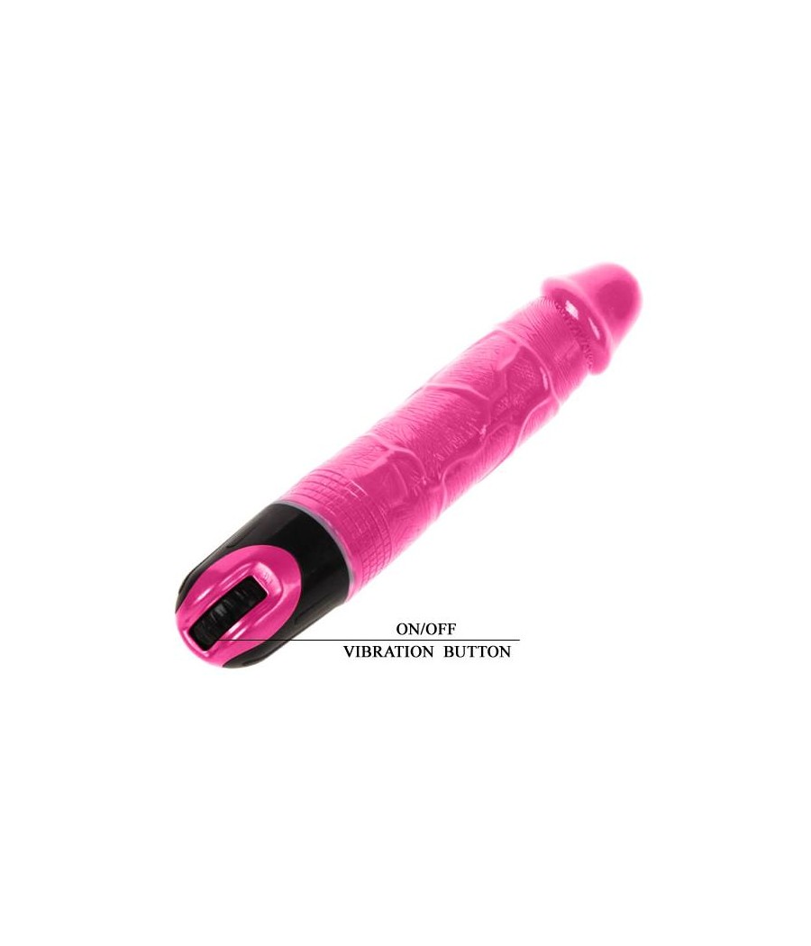 Baile Vibrador Realista Rosa