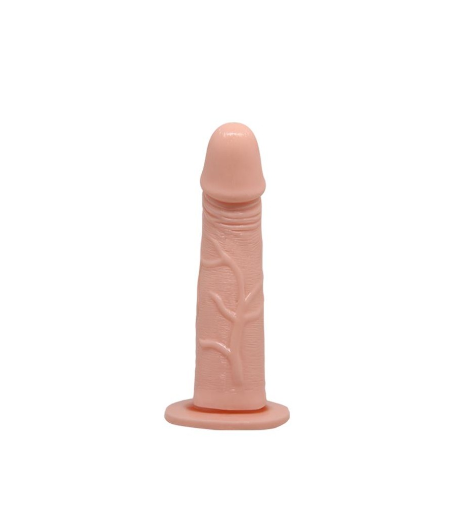 Baile Arnes con Dildo Vibrador Natural 15 cm