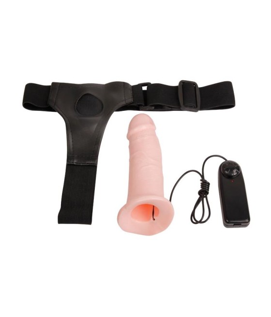 Arnes con Dildo Hueco Mens Pants Vibrador