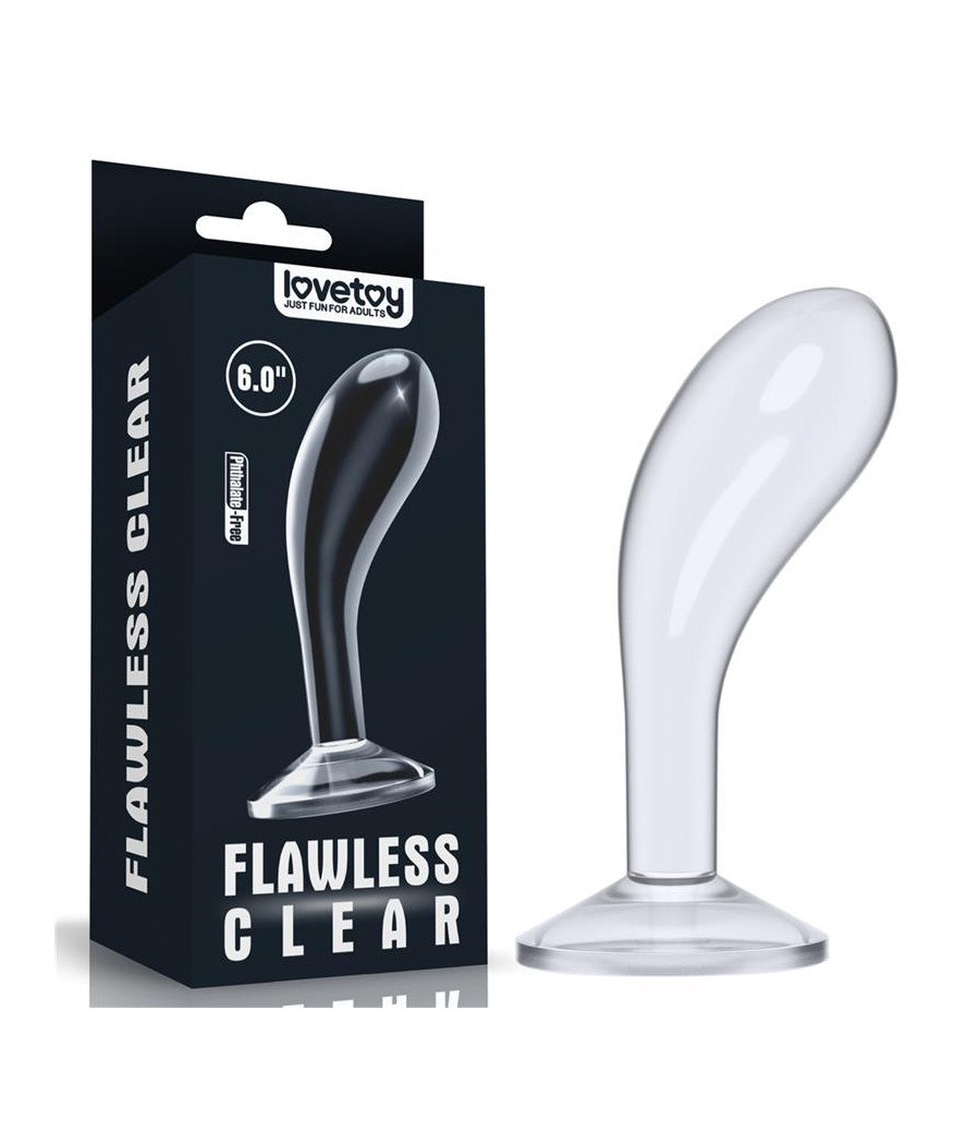 Plug Anal Flawless Clear 6 Transparente