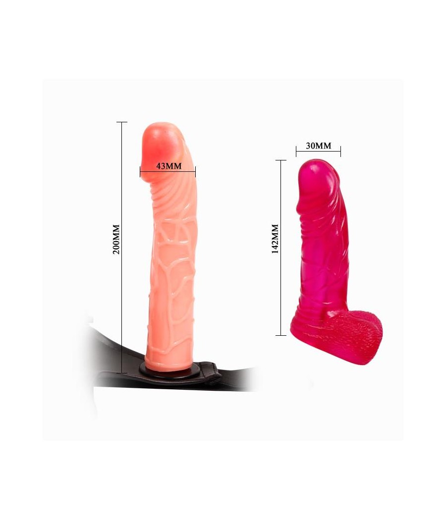 Arnes con Dildo 20 cm