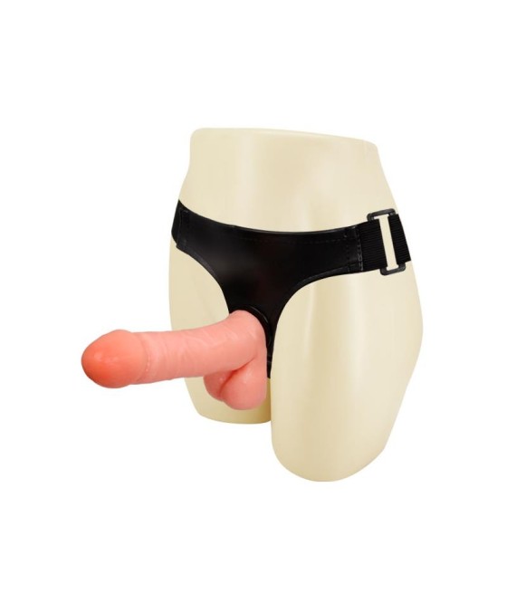 Arnes con Dildo y Testiculos 175 cm