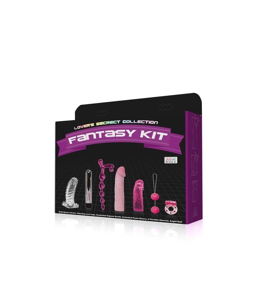 Kit de Vibrador y Fundas para el Pene