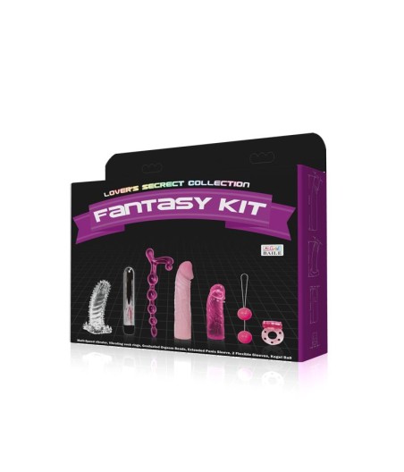 Kit de Vibrador y Fundas para el Pene