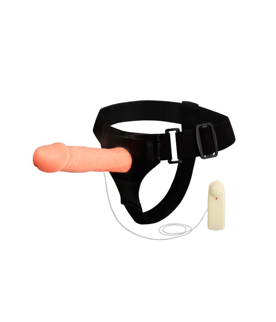 Arnes con Dildo Hueco Jessica 18 cm