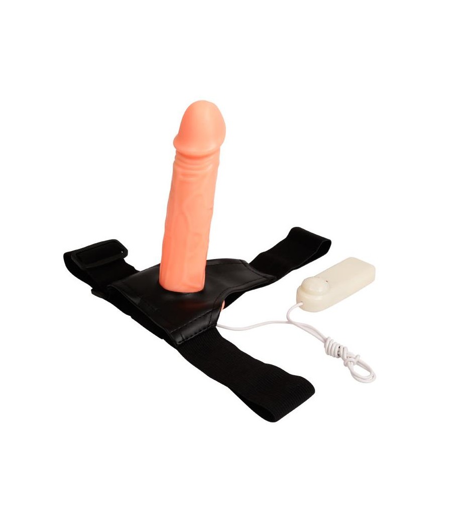 Arnes con Dildo Hueco Jessica 18 cm