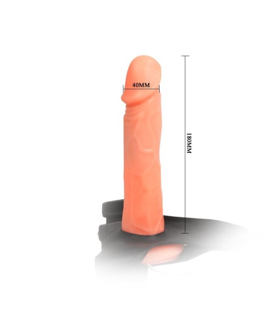 Arnes con Dildo Hueco Jessica 18 cm