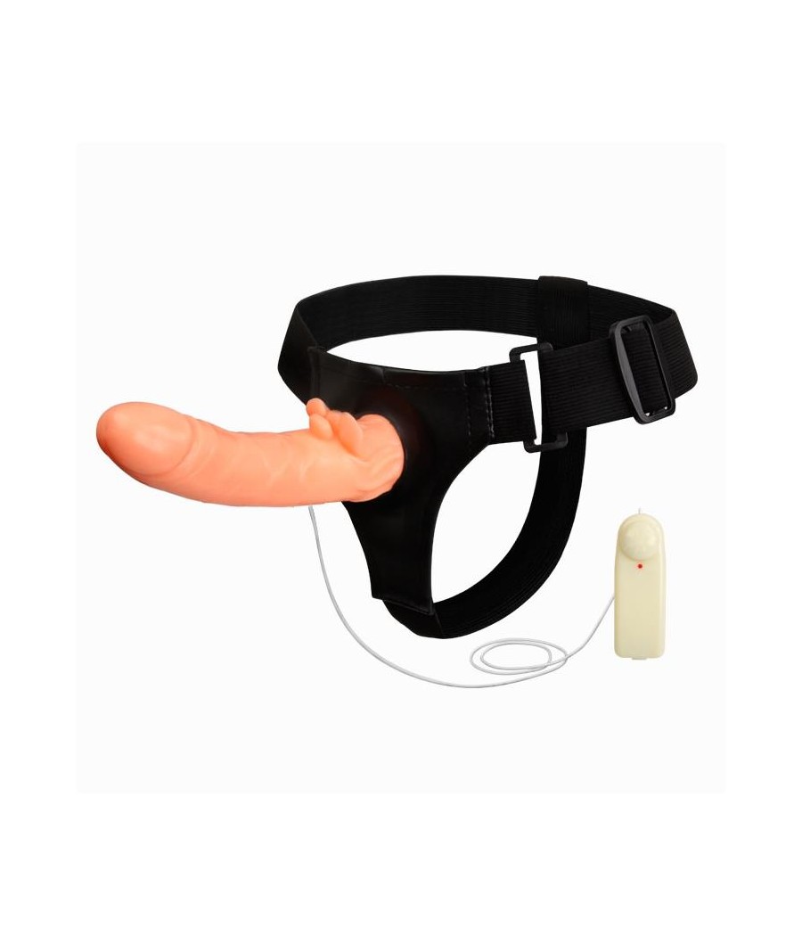 Baile Arnes con Dildo y Control Remoto 18 cm