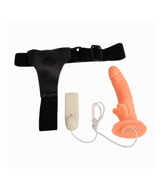 Baile Arnes con Dildo y Control Remoto 18 cm