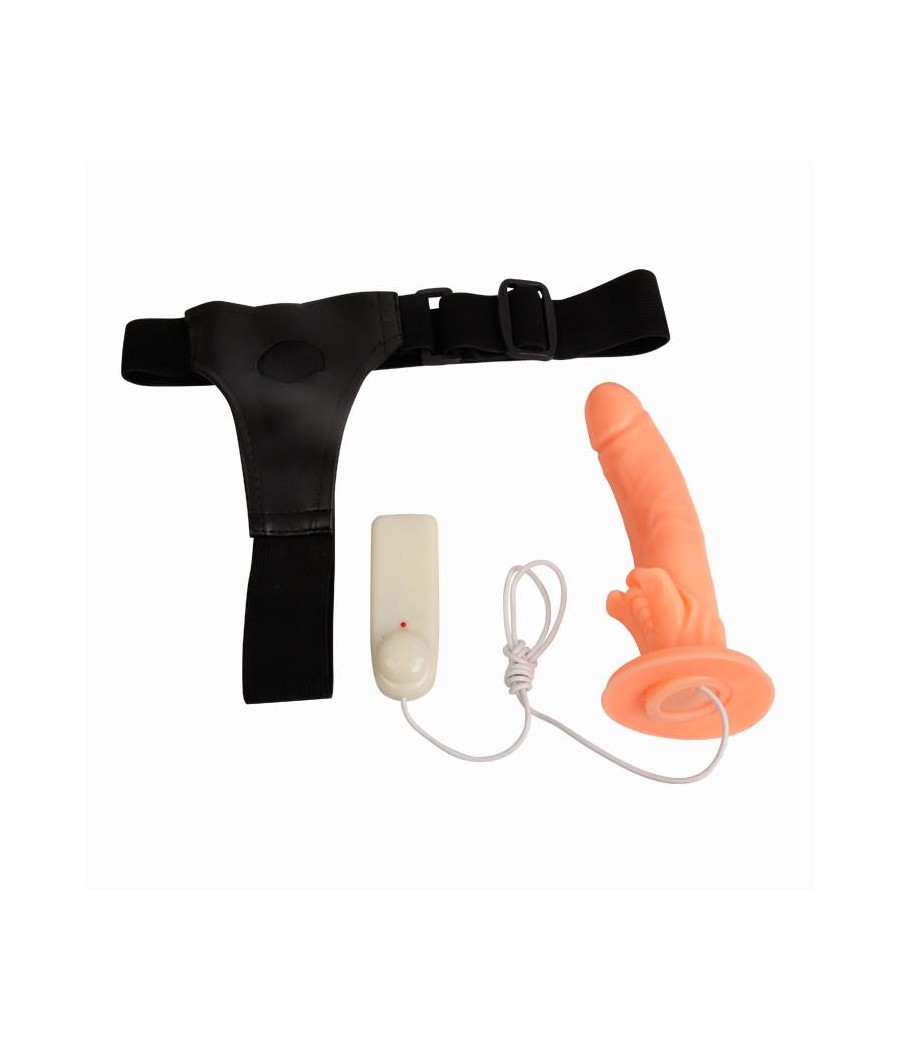 Baile Arnes con Dildo y Control Remoto 18 cm